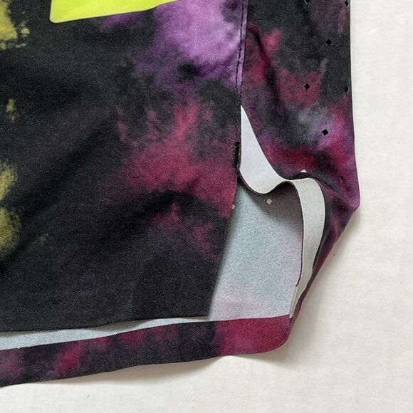 Legends Luka Shorts Mens XL Tie Dye Unlined Performance Training Stretch Gym 7" - Picture 6 of 9